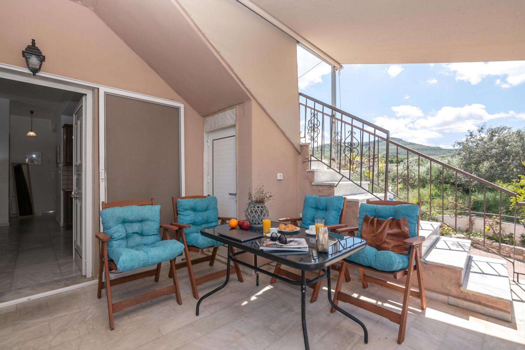 Achilleas Deluxe Αpartment -Pet Friendly-Parking-Mountain View Villa Kotsiana Luaran gambar