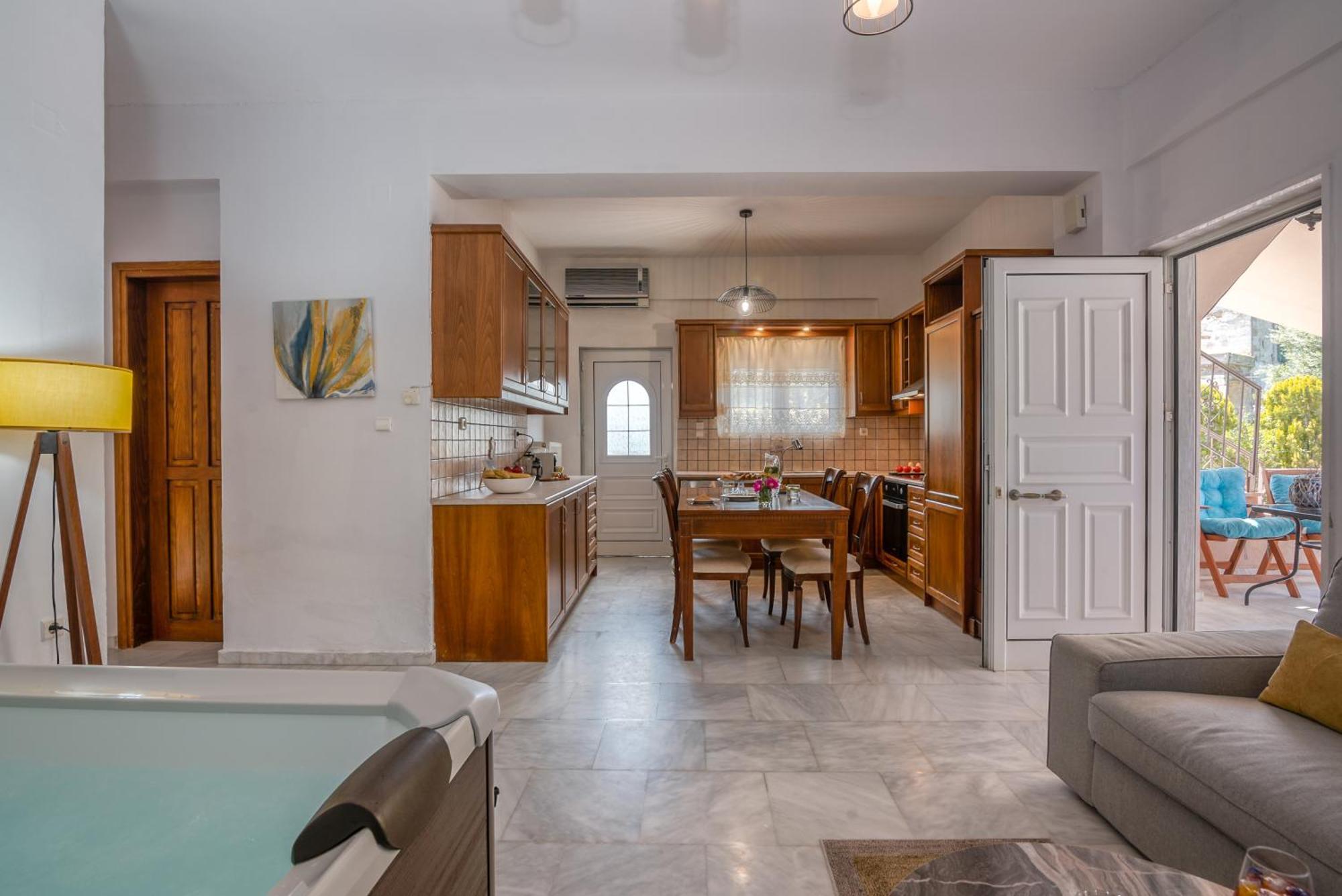 Achilleas Deluxe Αpartment -Pet Friendly-Parking-Mountain View Villa Kotsiana Luaran gambar