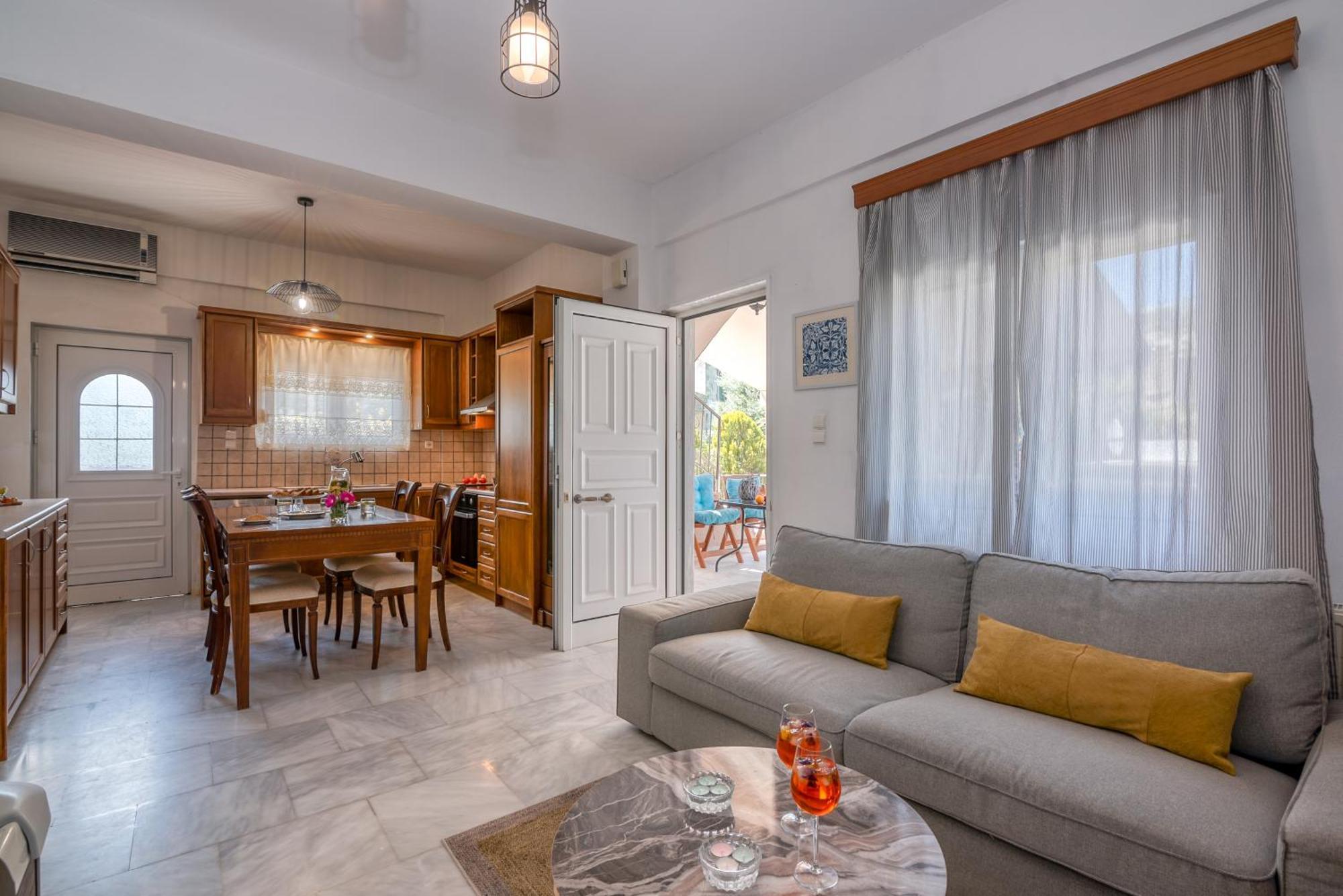 Achilleas Deluxe Αpartment -Pet Friendly-Parking-Mountain View Villa Kotsiana Luaran gambar