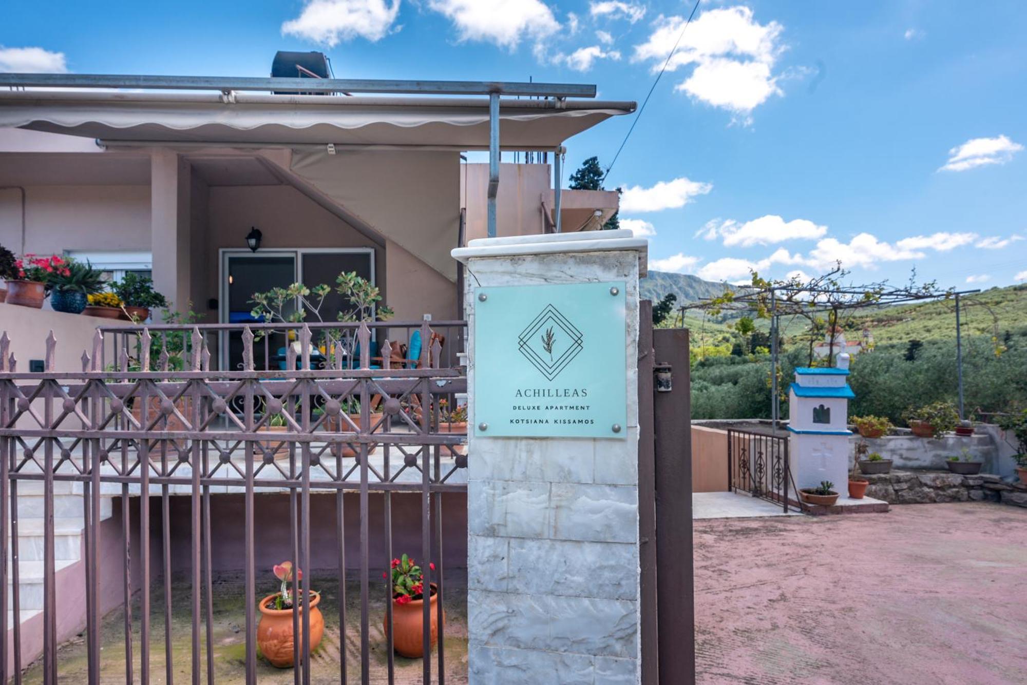 Achilleas Deluxe Αpartment -Pet Friendly-Parking-Mountain View Villa Kotsiana Luaran gambar